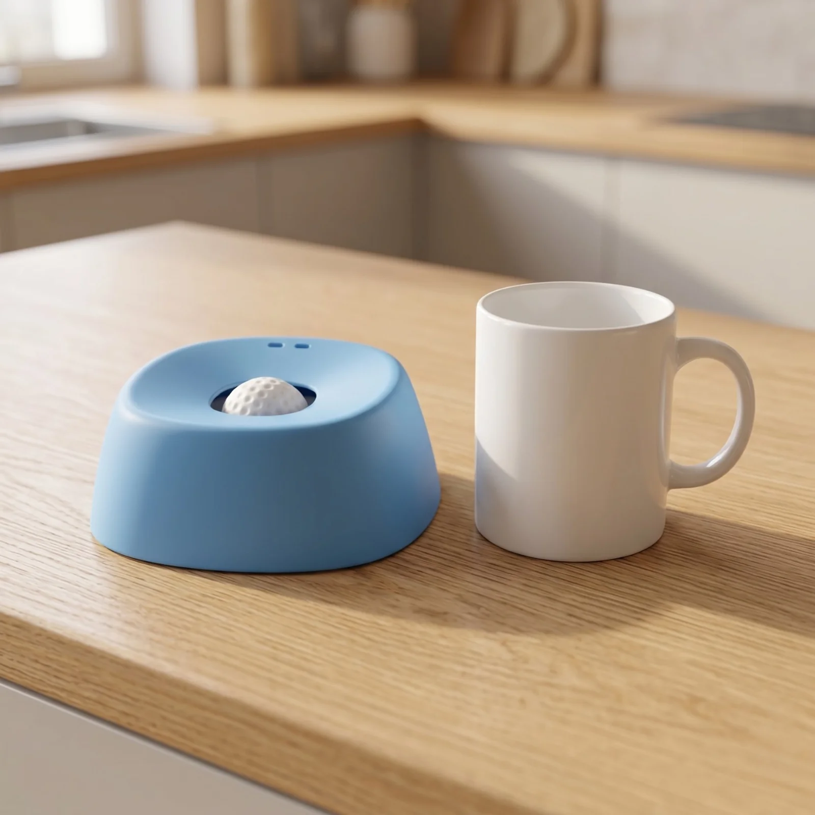 WolnaMiska — porównanie skali z kubkiem